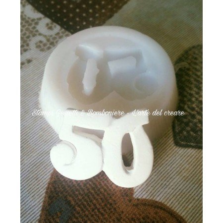 Stampo silicone NUMERO 50