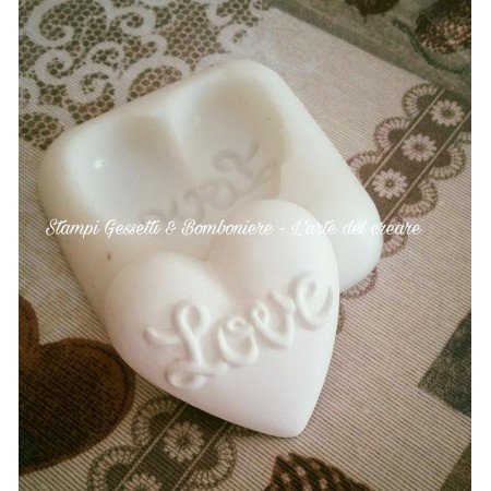 Stampo silicone CUORE LOVE