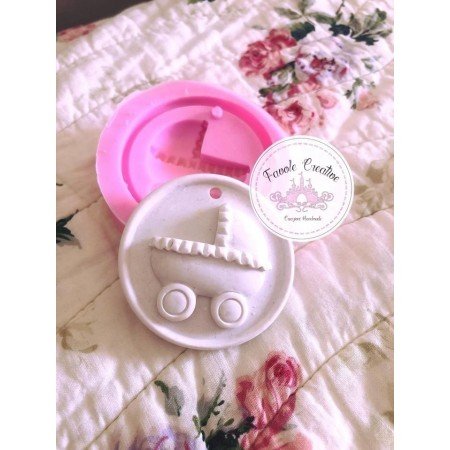 Stampo silicone CERCHIO CARROZZINA