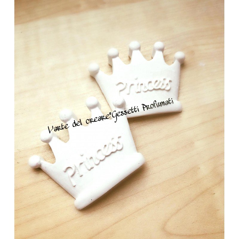 Gessetti Profumati CORONA PRINCIPESSA Nascita e Battesimo