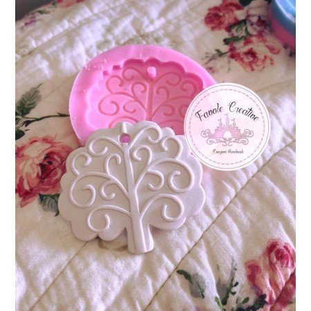 Stampo silicone ALBERO DELLA VITA con foro