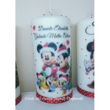 Candela Personalizzata NATALE FAMIGLIA