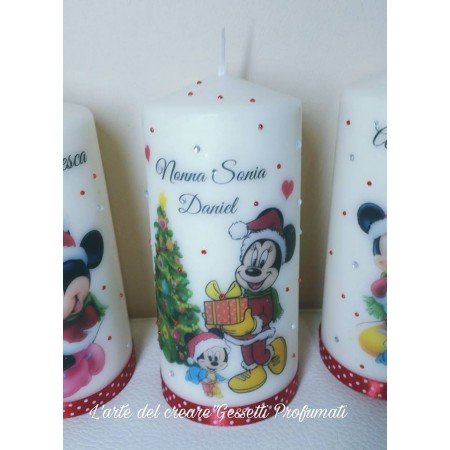 Candela Personalizzata NATALE FAMIGLIA