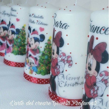 Candela Personalizzata NATALE FAMIGLIA