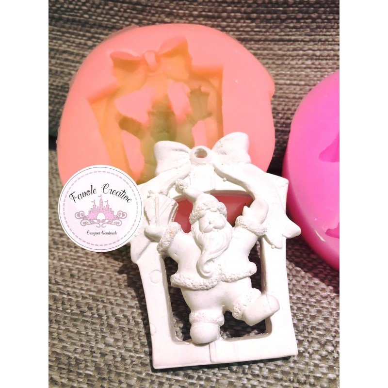 Stampo silicone BABBO NATALE Stampo silicone BABBO NATALE
