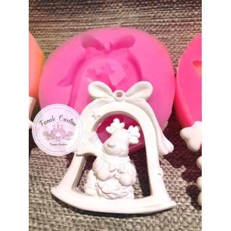 Stampo silicone RENNA NATALE