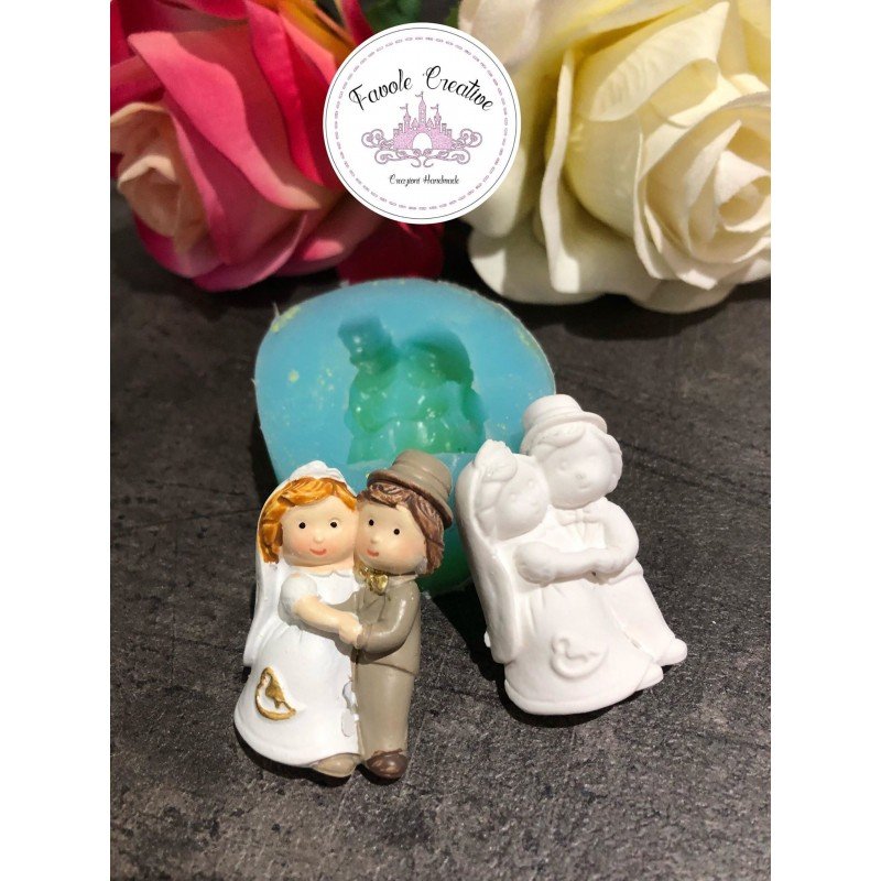 Stampo silicone SPOSINI COPPIA 2 Stampo silicone SPOSINI COPPIA 2