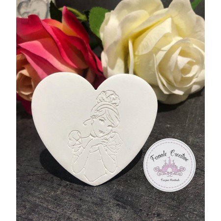 Gessetto CUORE CENERENTOLA COMPLEANNO
