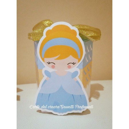 Scatola bomboniera sacchetto porta-confetti CENERENTOLA PRINCIPESSA BIMBA
