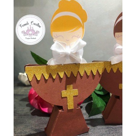 Scatola Prima Comunione CALICE BIMBA