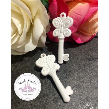 Gessetto profumato CHIAVE CON FARFALLA