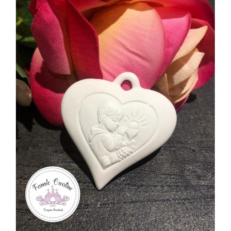 Gessetto profumato CUORE BIMBO PRIMA COMUNIONE