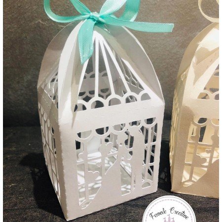 Scatola confetti LANTERNA SPOSI Matrimonio