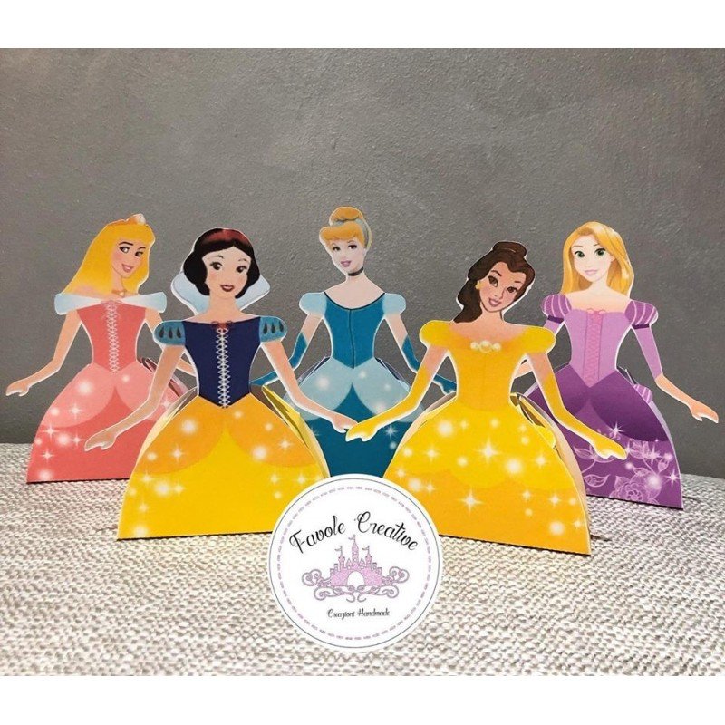 Scatole box PRINCIPESSE DISNEY