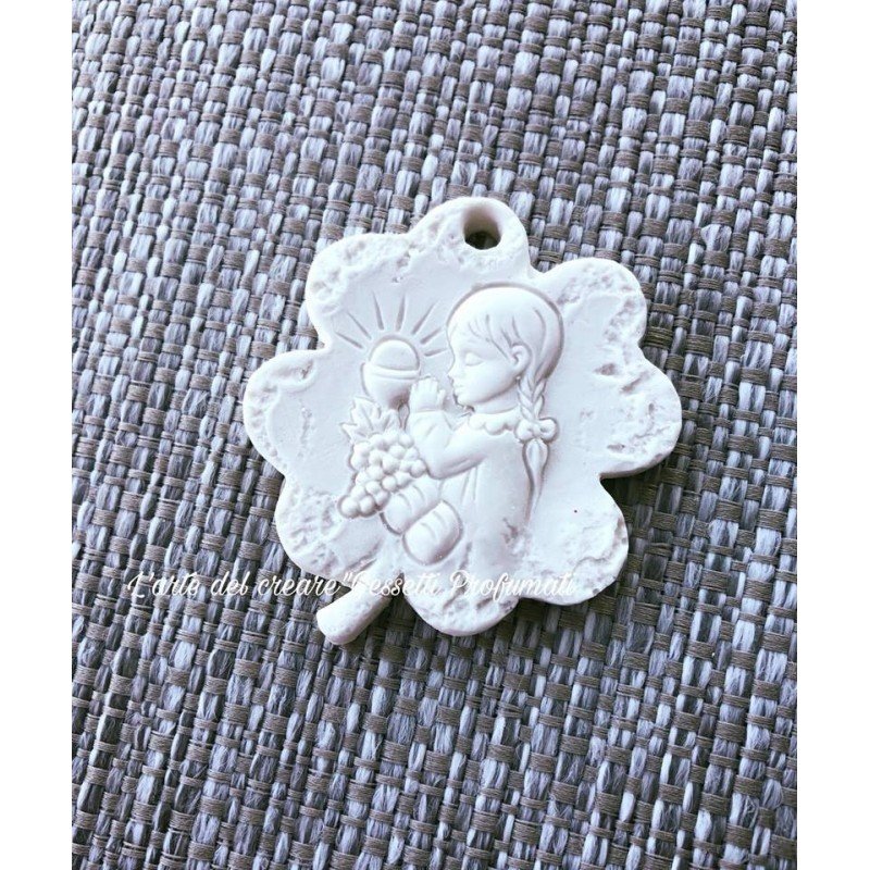 Gessetto profumato FOGLIA BIMBA FORO PRIMA COMUNIONE