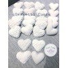 Gessetti profumati CUORE assortiti decorati per bomboniere eventi