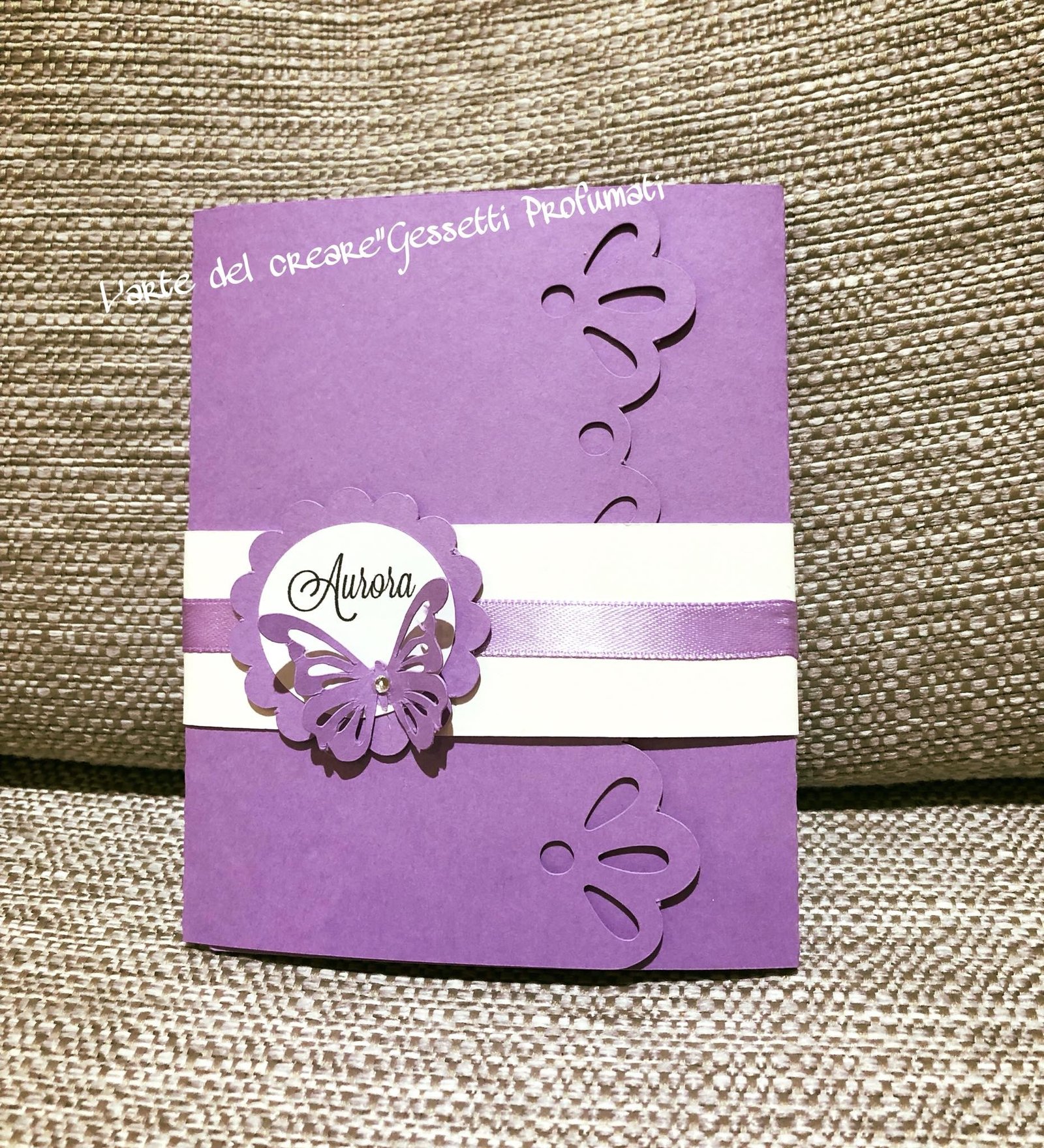 Gooji 20 Biglietti Di Ringraziamento Con Buste – Design Farfalla Viola, Formato 4x6, Con Chiusura Autoadesiva, Per Compleanni E Party - 4