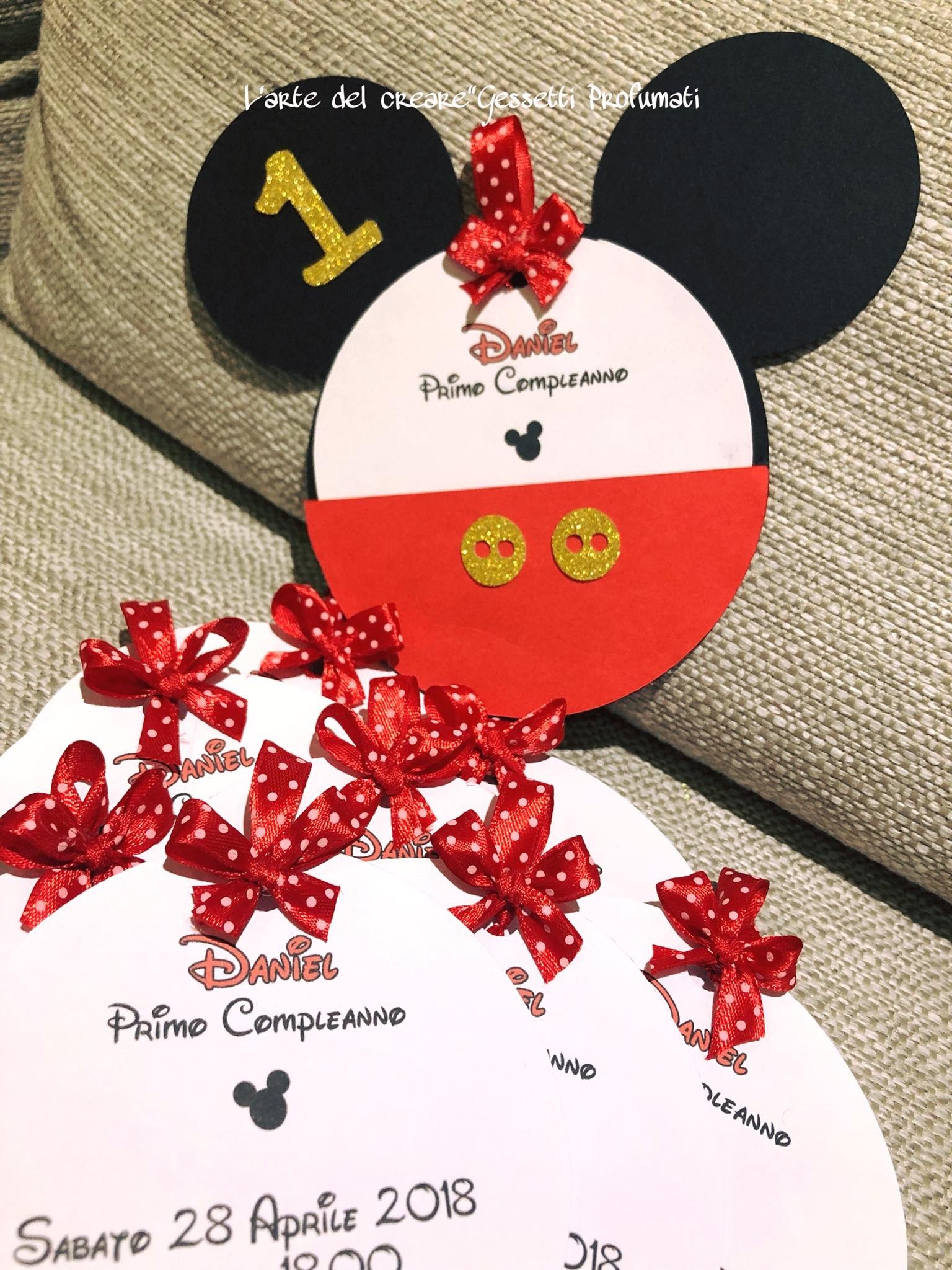 Invito Di Compleanno Di Topolino E Amici Invito Di - Foto 4