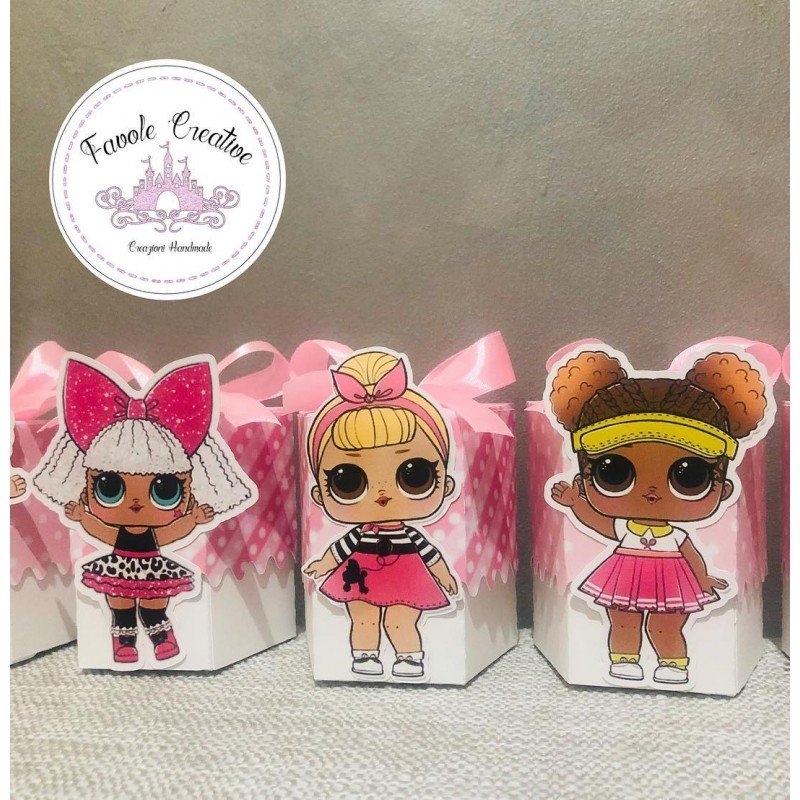 Scatola Portaconfetti LOL SURPRISE