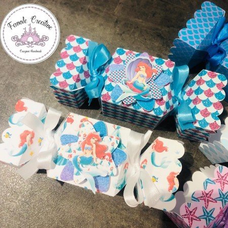 Scatola CARAMELLA ARIEL compleanno festa a tema