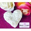 Gessetto profumato CUORE CON ROSE