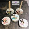 Profumatore Baby Minnie e Topolino Personalizzato 6,5 cm| Bomboniera Battesimo, Nascita, Compleanno